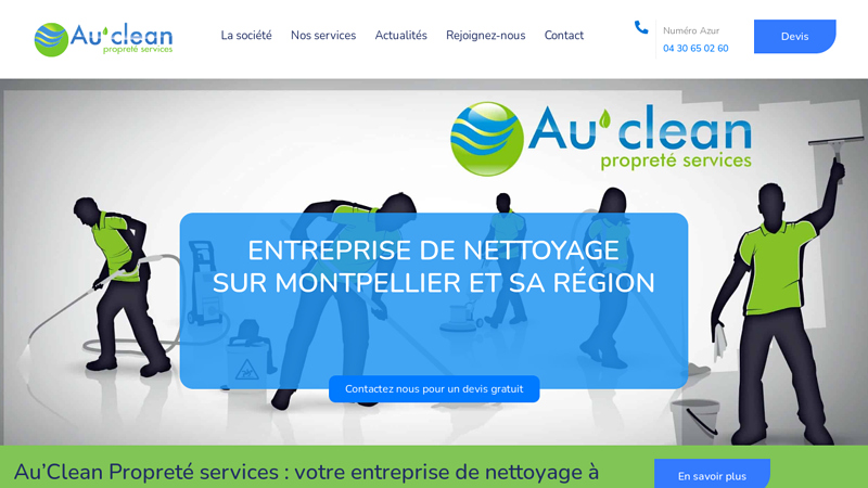 Entreprise de nettoyage Montpellier Au’Clean