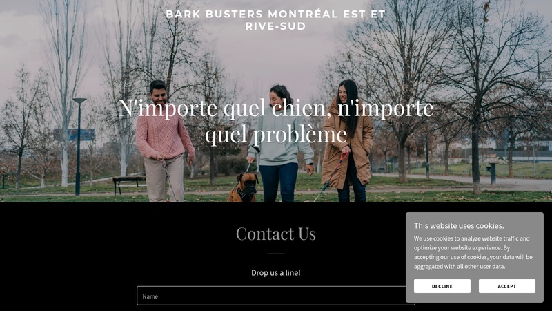 Bark Busters Montréal Est et Rive-Sud