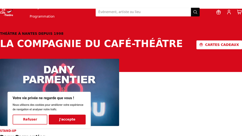 Compagnie du Café-Théâtre à Nantes