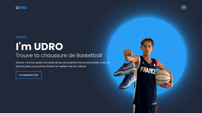 UDRO trouve ta chaussure de basketball idéale