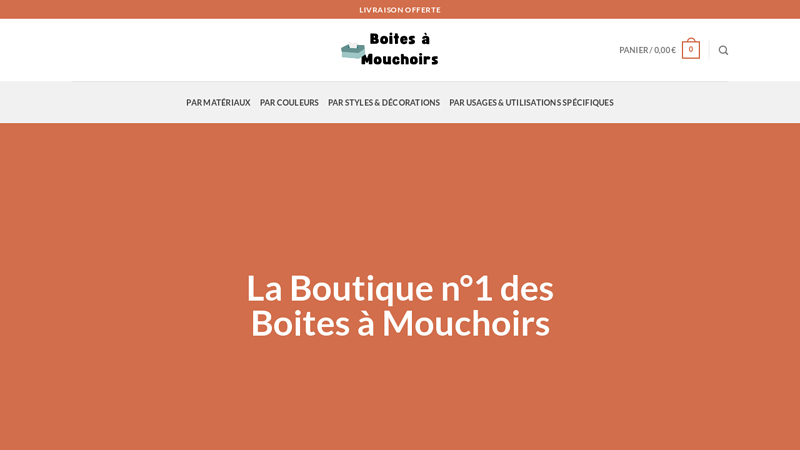 Boites à Mouchoirs