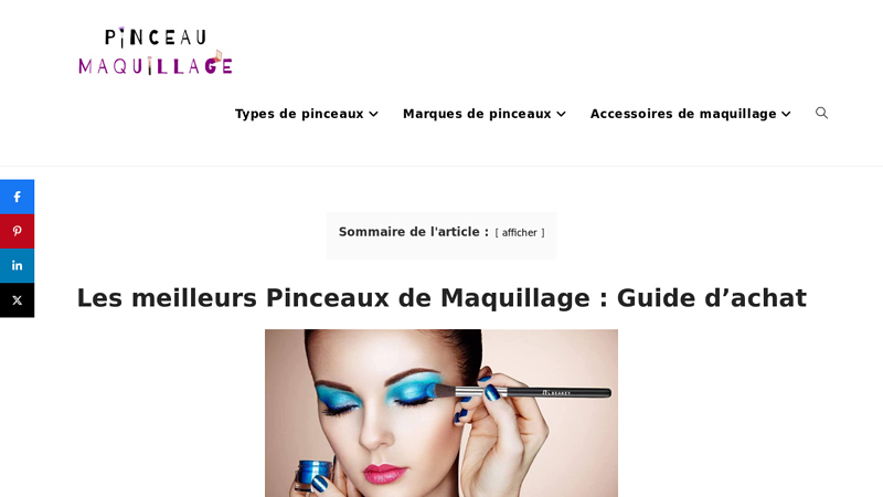 Pinceau Maquillage