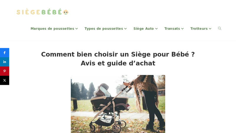 Siège Bébé